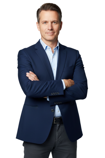 small business owner with arms crossed