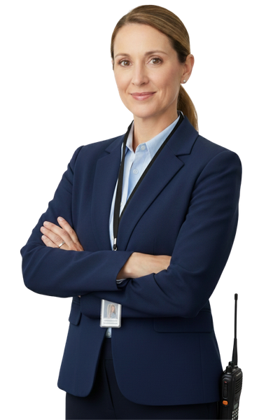 texas school administrator standing confidently