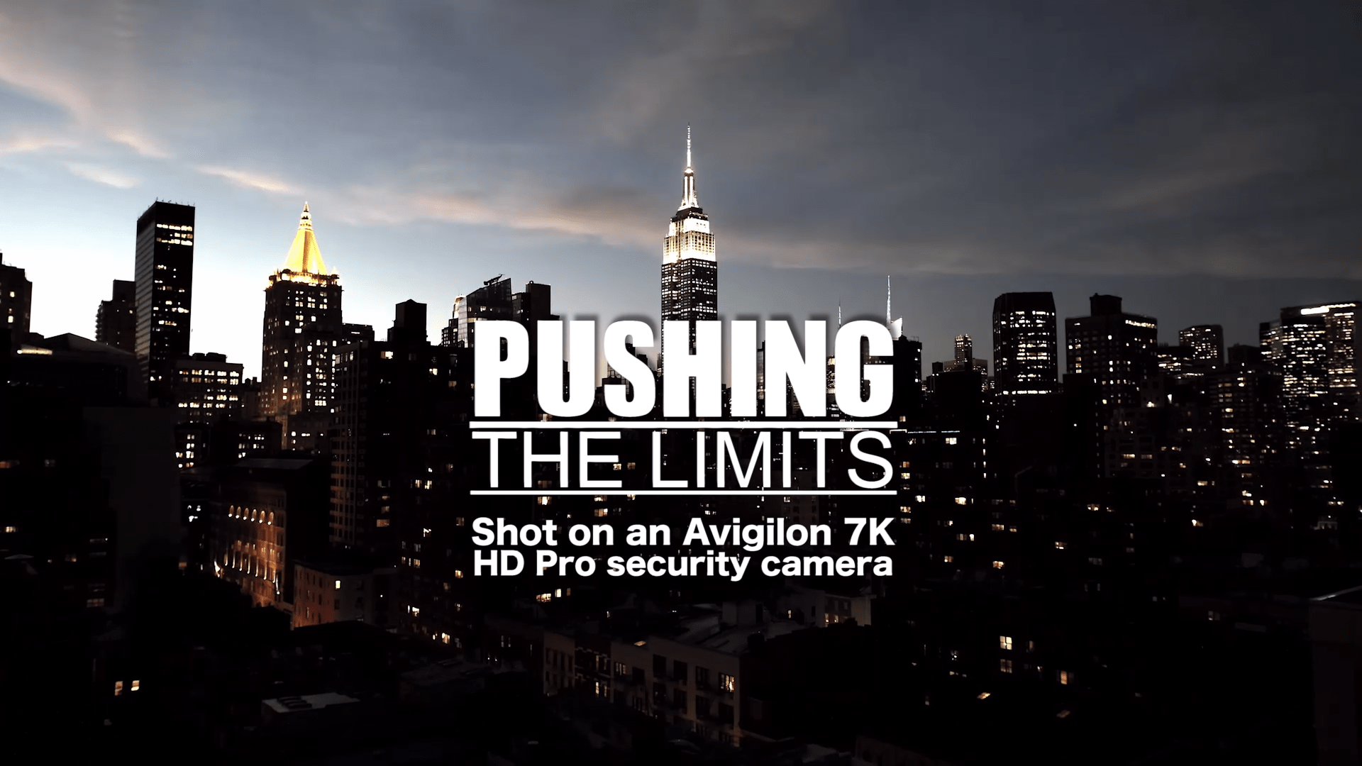 Stunning 7K Security Camera Time-lapse