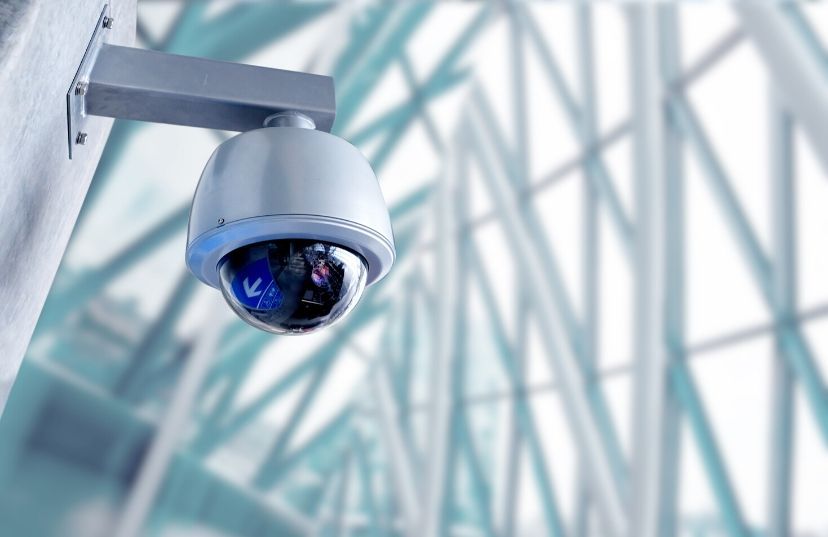 Security Camera in airport