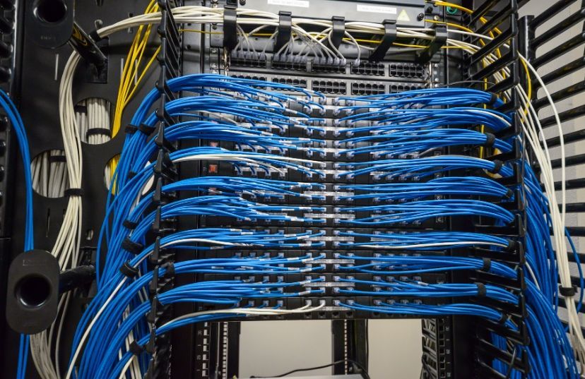 data cable in data ports