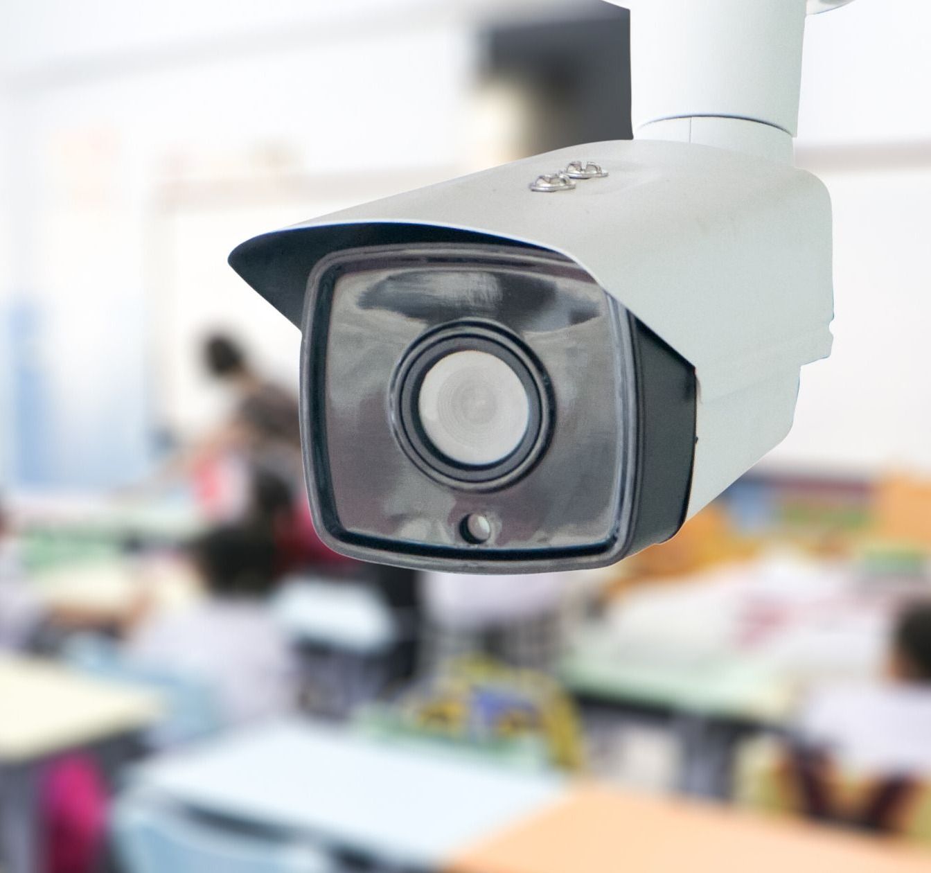 security camera in classroom
